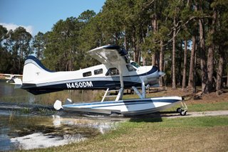 wheels down, up the ramp